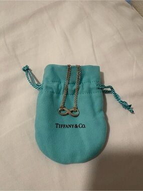 Tiffany & Co Silver Infinity Necklace